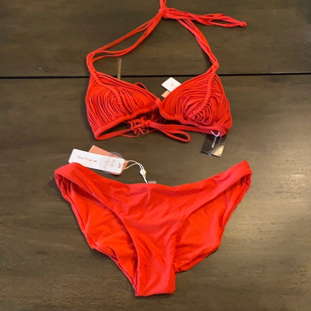 Pilyq bikini TOP sz L and BOTTOM sz M